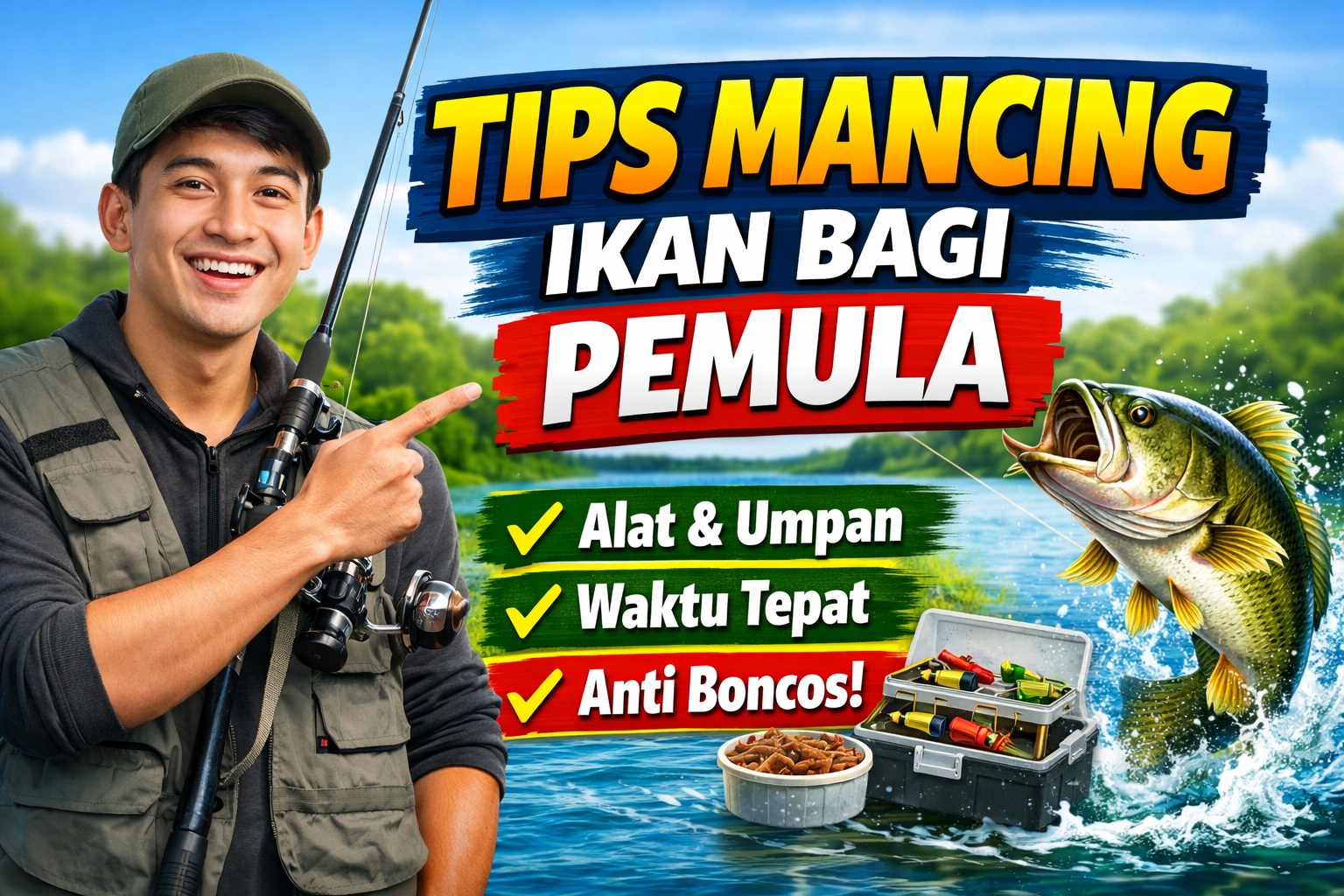 Tips Mancing Ikan Bagi Pemula: Panduan Santai Biar Cepat Strike!