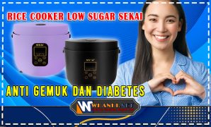 Anti Gemuk dan Diabetes dengan Rice Cooker Low Sugar Sekai